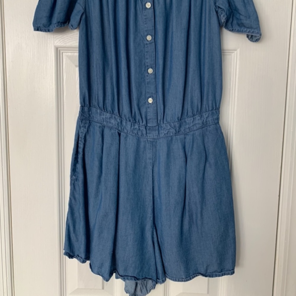 women off the shoulder romper